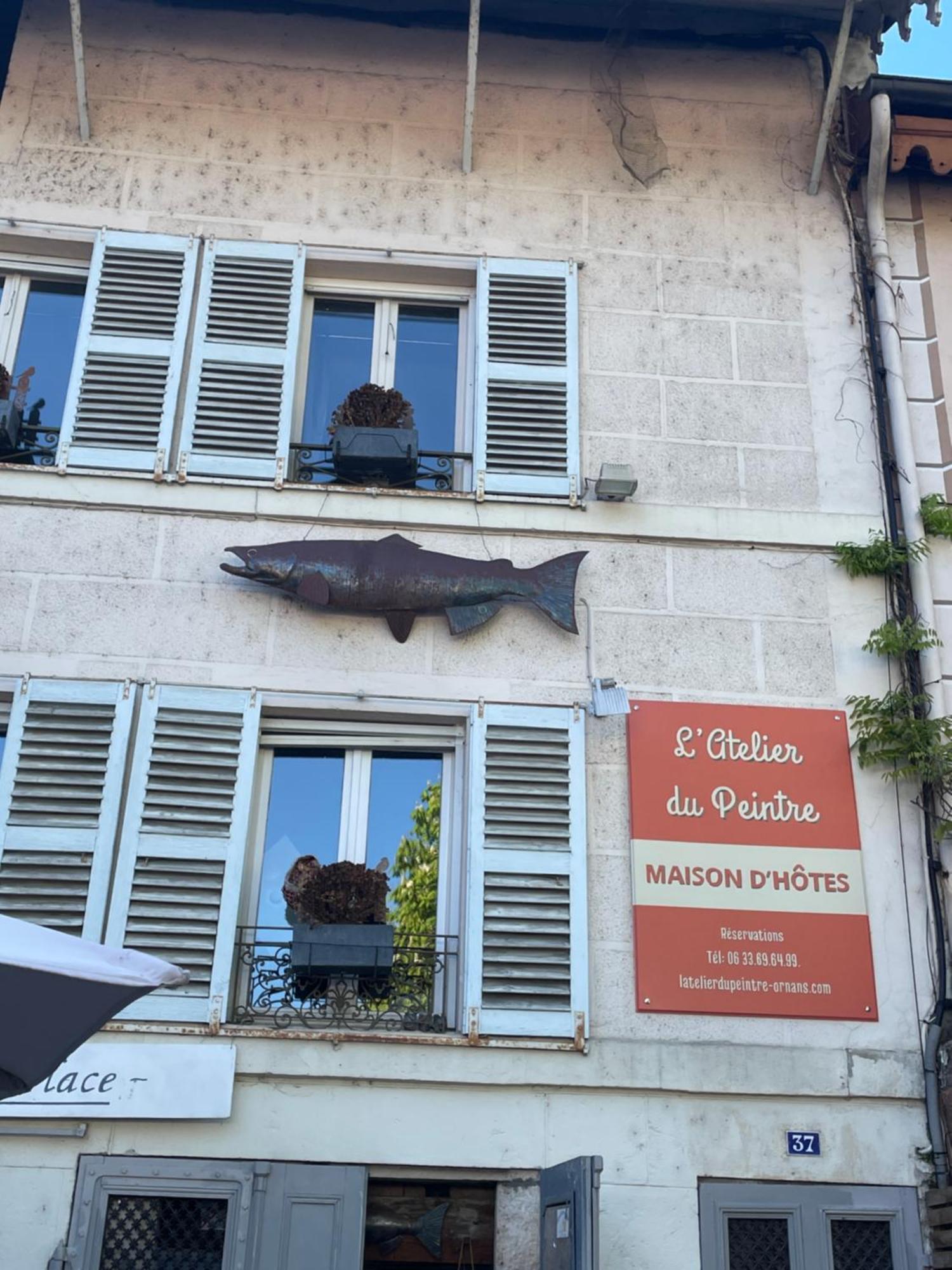 Bed and Breakfast L'Atelier Du Peintre Ornans Esterno foto